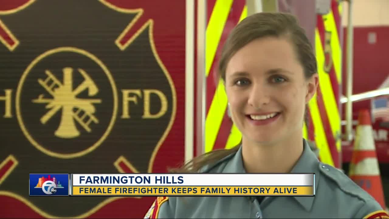 Farmington Hills firefighter keeps family history alive