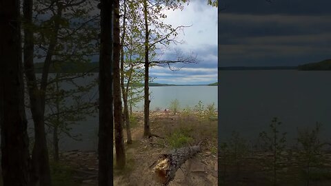 Spring Hammock Camping by a Lake