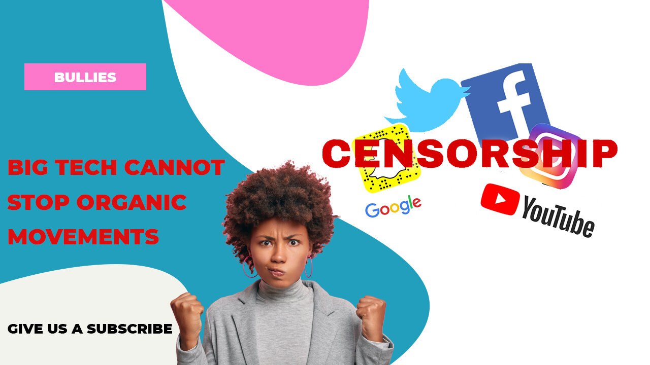 Reh Dogg's Random Thoughts - Big Tech Cannot Stop Organic Movements