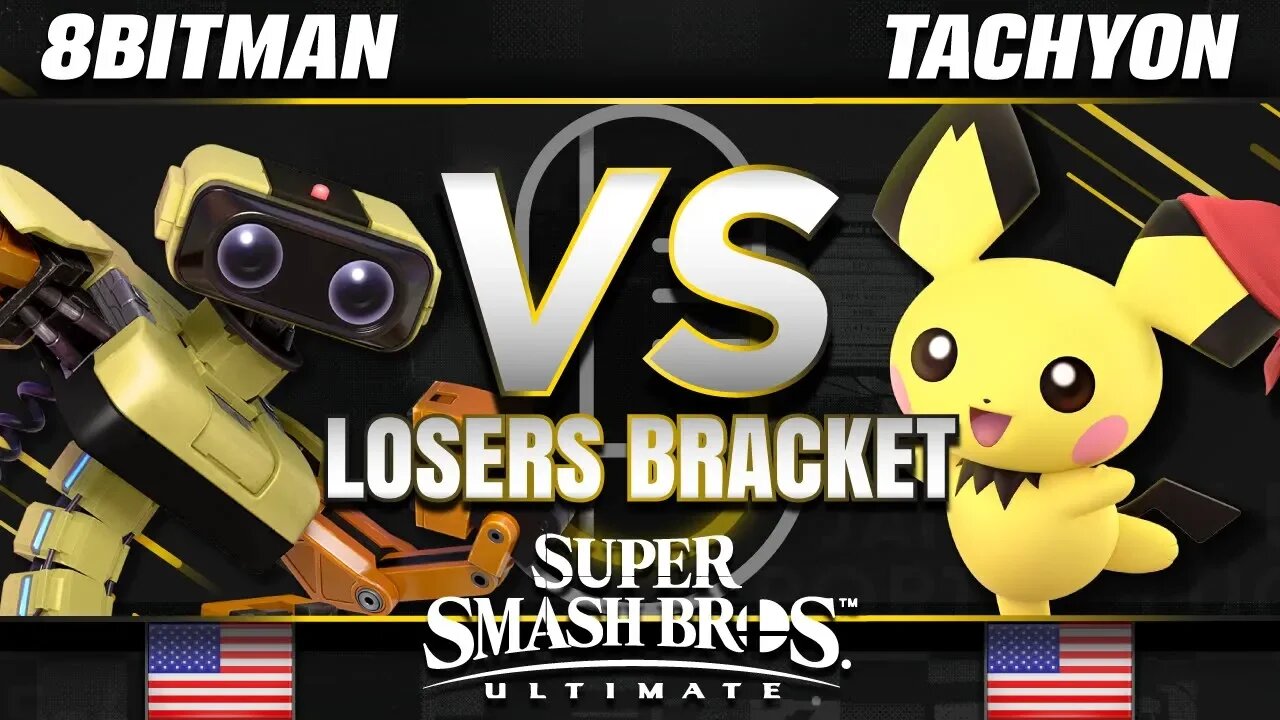 AMG | 8BitMan (R.O.B.) vs. BxA | Tachyon (Pichu) - Top 48 - SC United