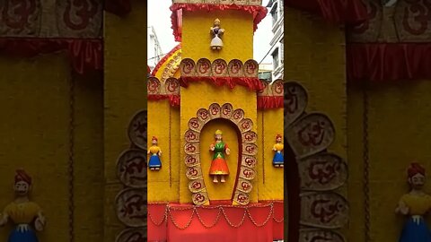 Kolkata Durga Puja 2022 Pandal. #Shorts.