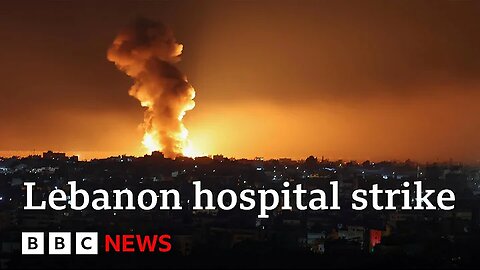 Lebanon says 13 killed in Israeli strike near southern Beirut hospital | BBC News