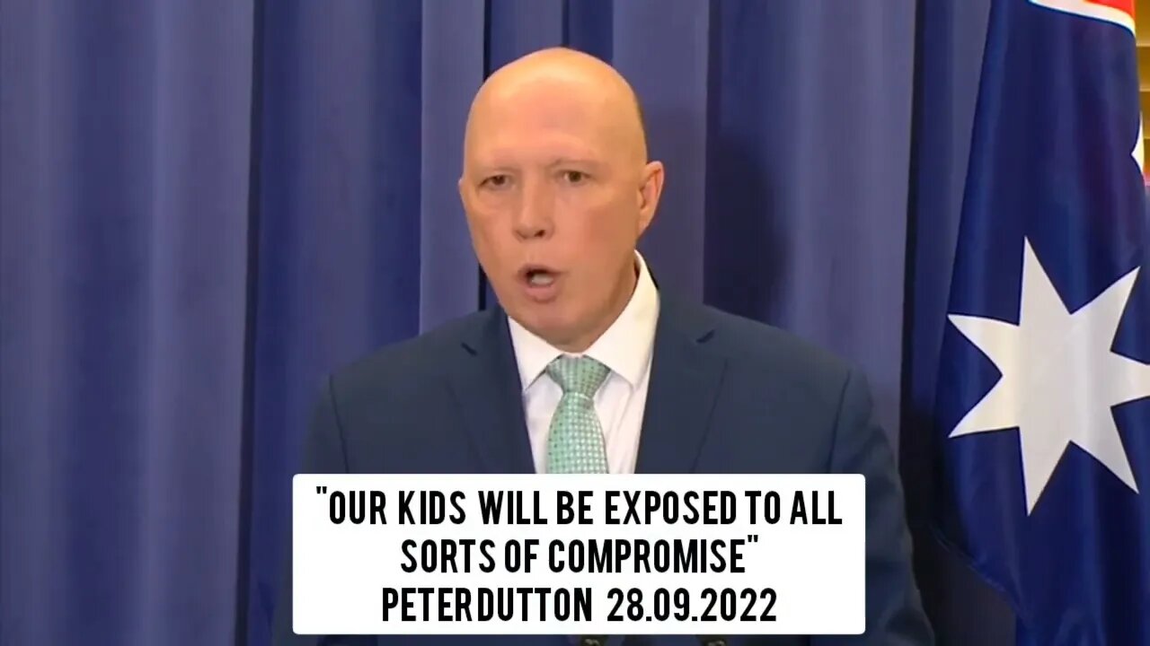 "Our kids are at risk of BLACKMAIL & COMPROMISE" - Dutton