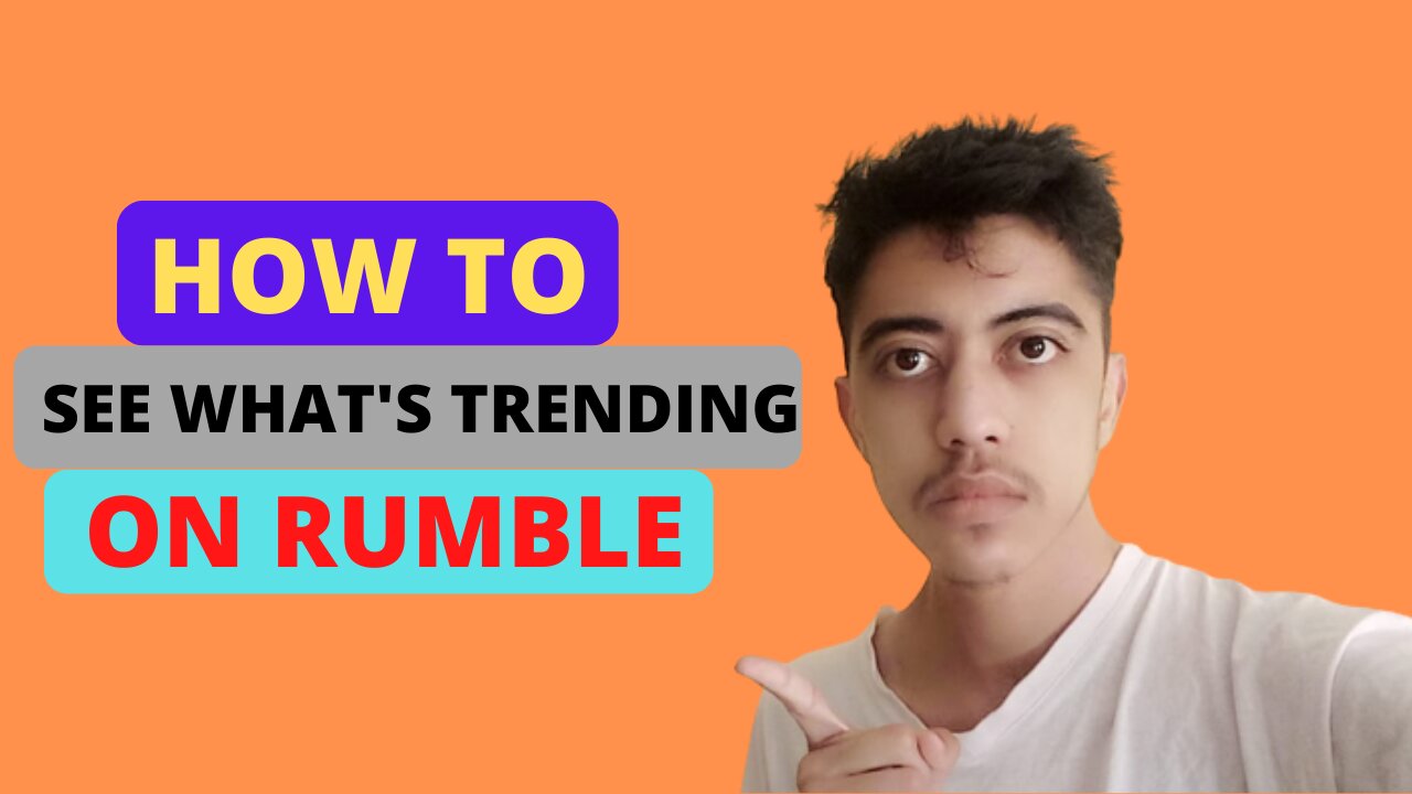 How To See Trending Videos On Rumble