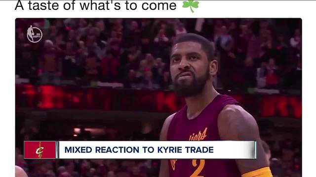 Fans react to Kyrie Irving trade