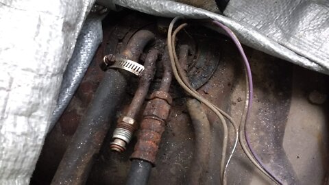 1995 s10 pull bed off, replace feed fuel line