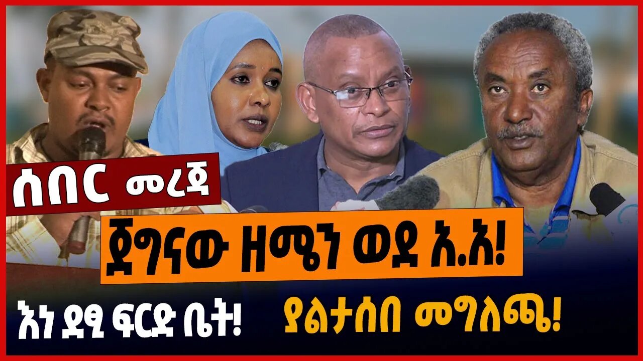 ጀግናው ዘሜን ወደ አ.አ❗️እነ ደፂ ፍርድ ቤት❗️ያልታሰበ መግለጫ❗️