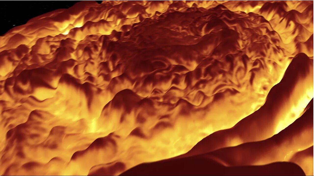 Low 3-D Flyover of Jupiter’s North Pole in Infrared