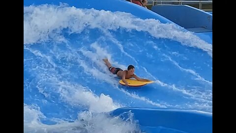 flowrider - Graham at Soak City, Kings Island (2022) #shorts