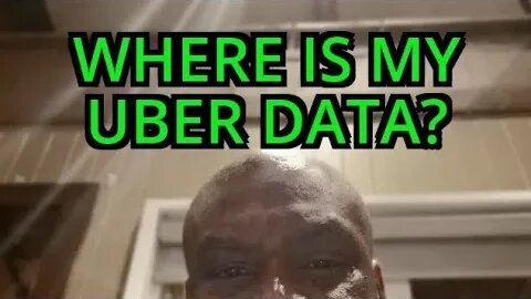 My Uber Trip Activity Data is HIDDEN!!!