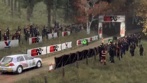 DiRT Rally 2 - Golf Kitcar Trudges Through Annbank Station