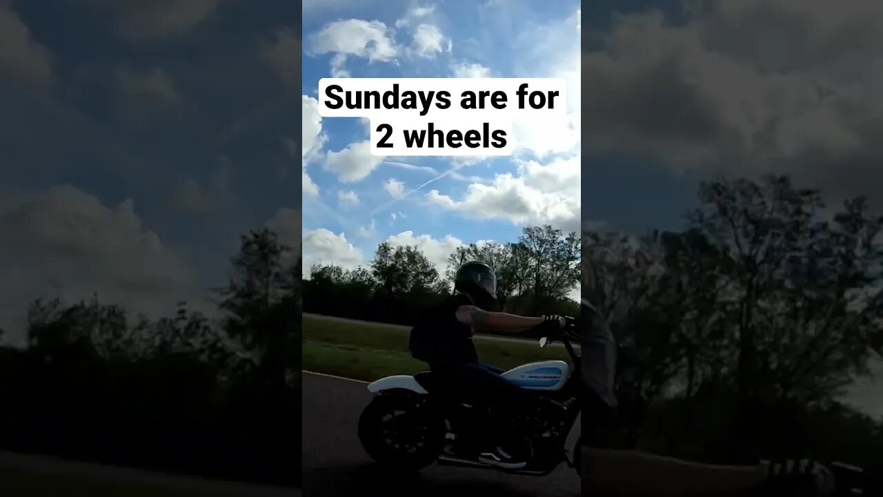 Sundays are for motorcycles