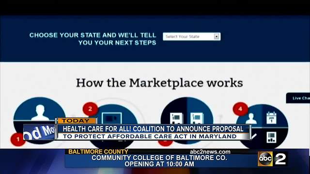 Maryland officials to announce new proposal to protect Affordable Care Act