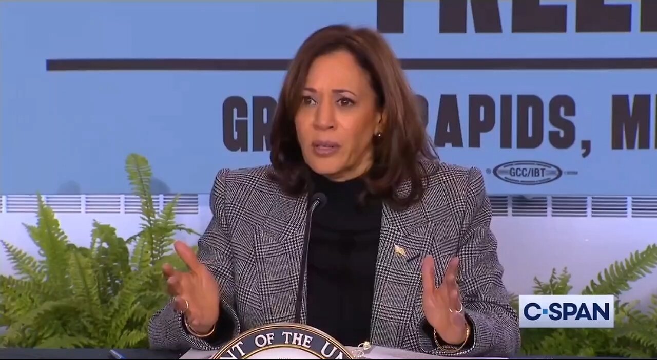 "He Did It" Kamala Harris Blames Trump For Violating Women's Freedoms