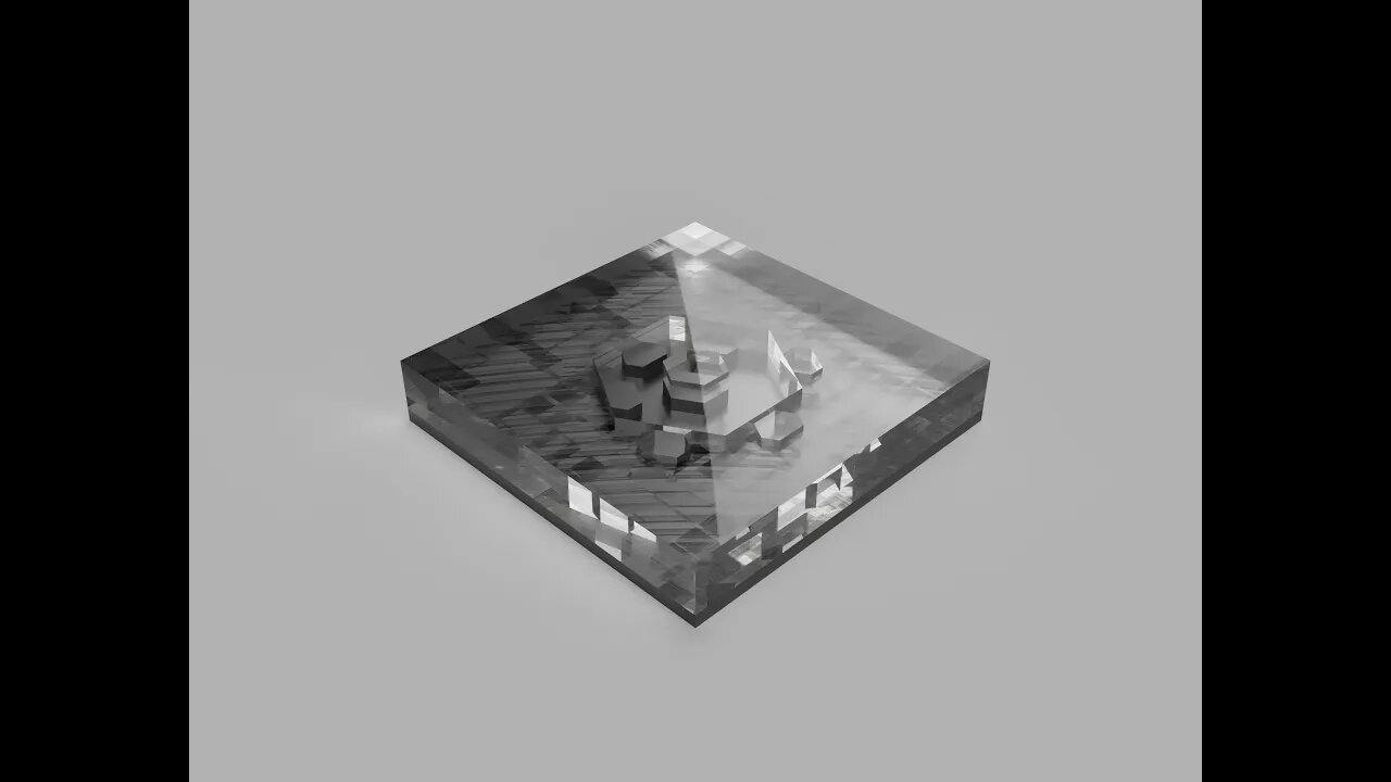 3D Hexagonal Stackable Tile: Squish Mold Cast