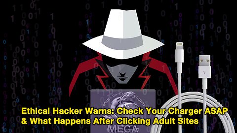 Ethical Hacker Warns: Check Your Charger ASAP & What Happens After Clicking Adult Sites