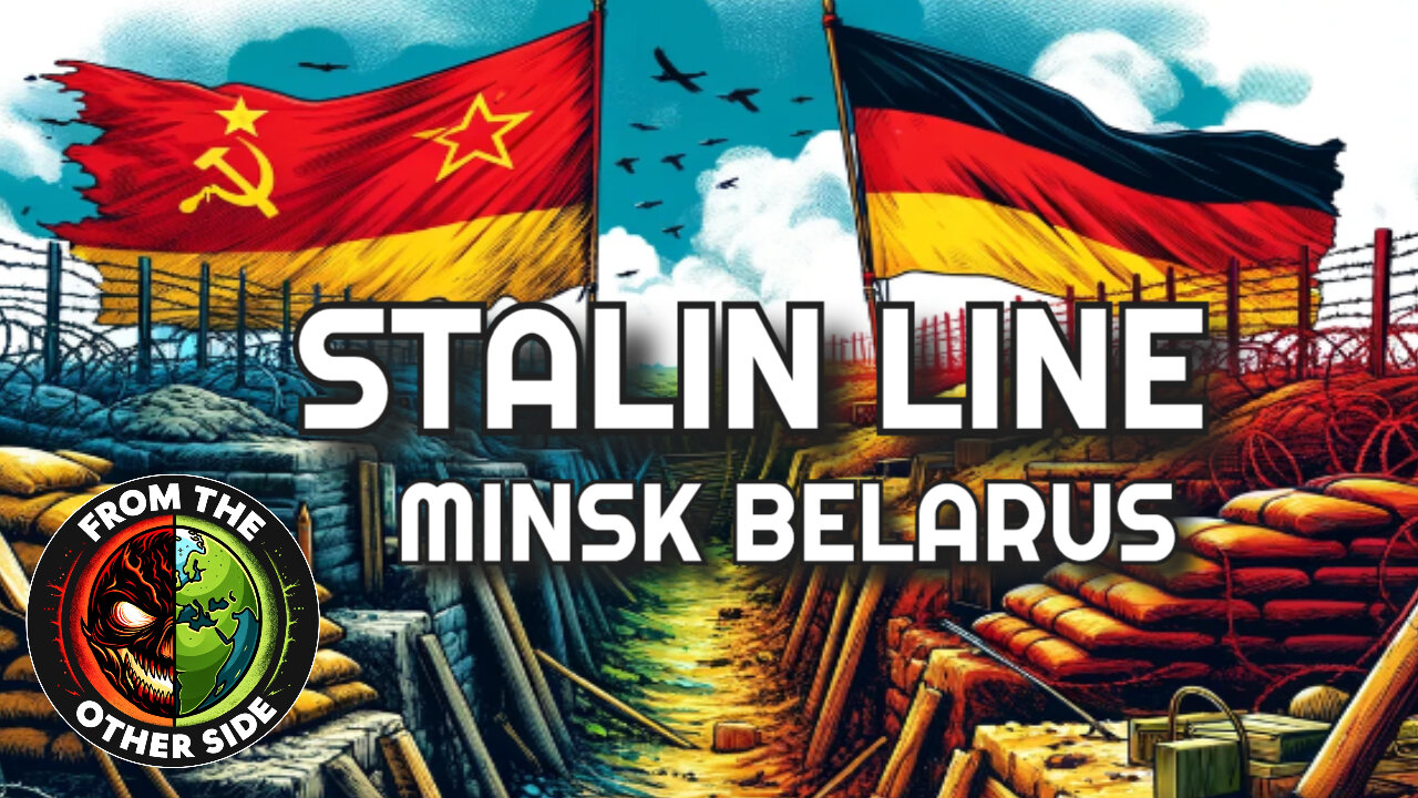 THE STALIN LINE MINSK BELARUS - FROM THE OTHER SIDE