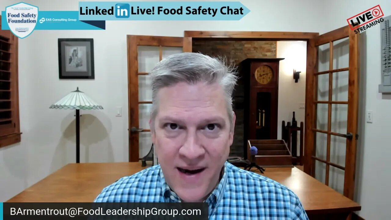 Episode 58: Food Safety Chat - Live! 123121