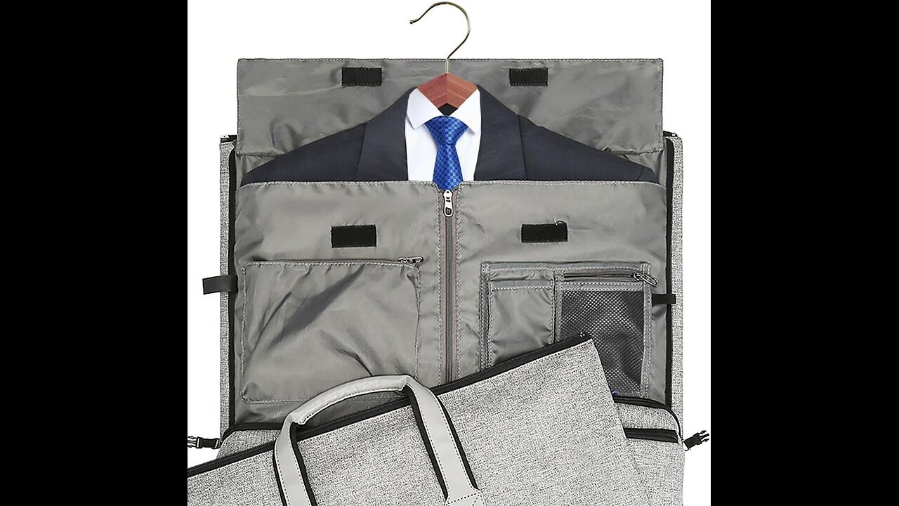 Convertible Garment Bag with Shoulder Strap