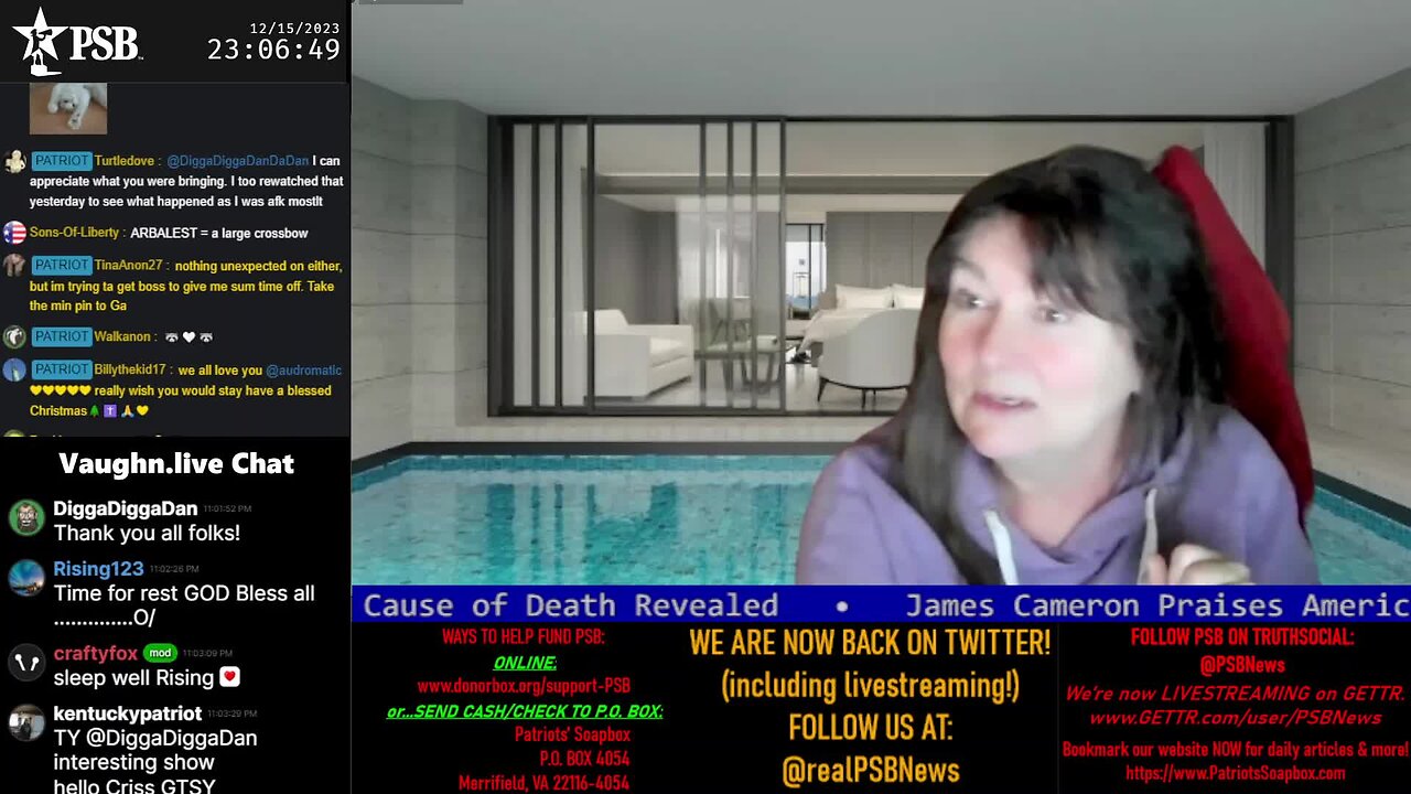 2023-12-15 23:00 EST - Crossing the Matrix: with Chris