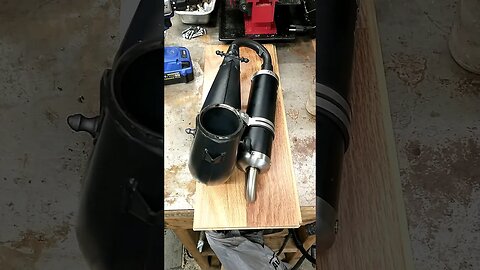 Polini Huge Exhaust Leak! Thor 202 / 303 paramotor engine _ WB02 Bung Hole