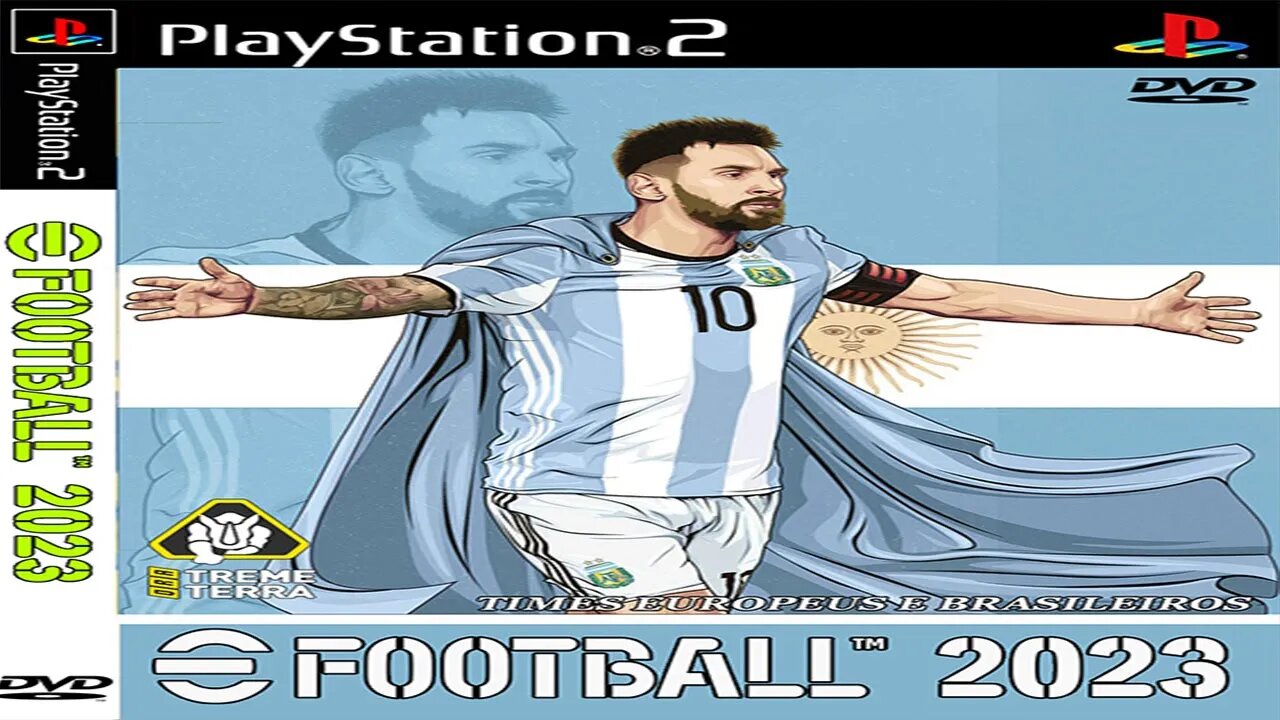 PES 2023 (PS2) BRASILEIRÃO LANÇAMENTO EDITOR TREME TERRA