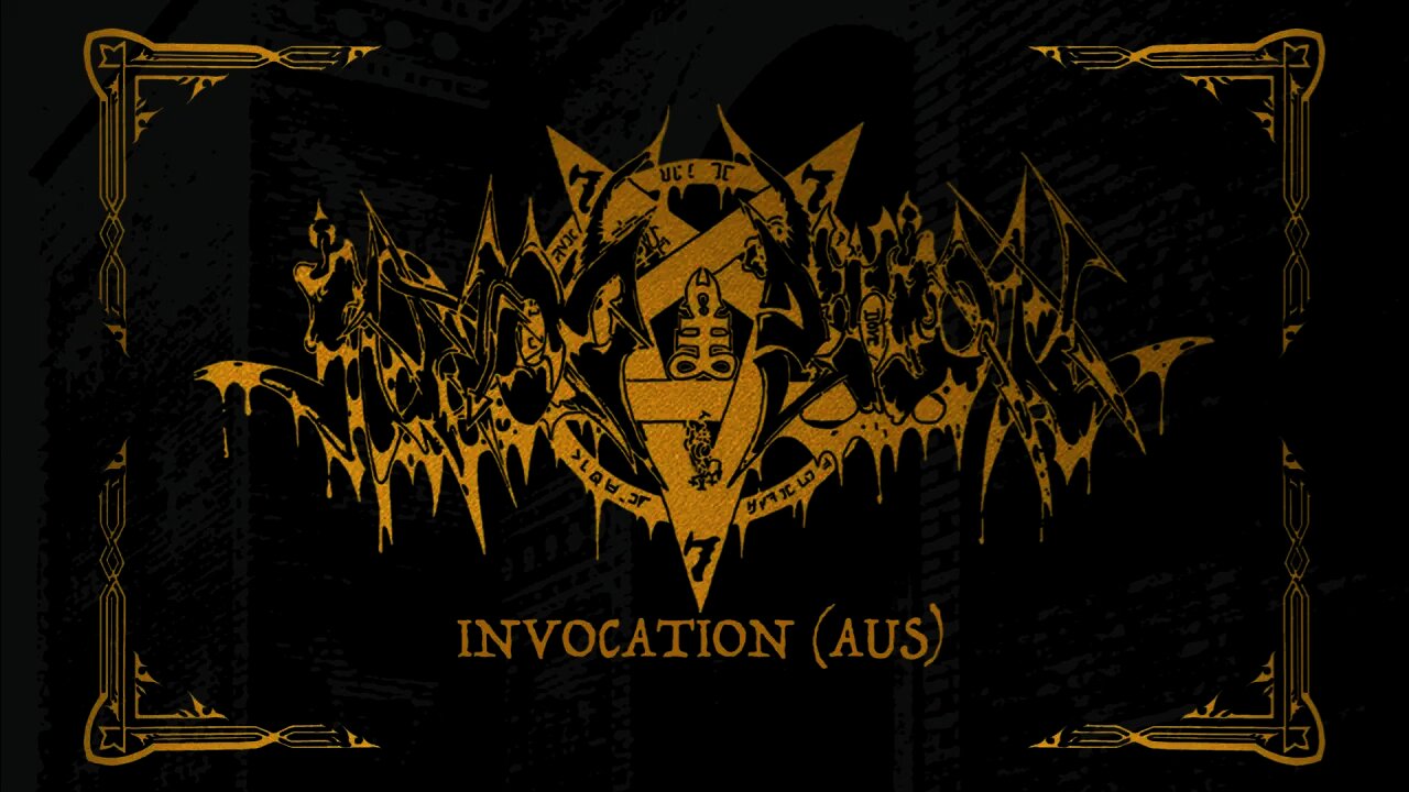 Invocation (AUS) - Rebirth Of Chaos (Lyric Video)