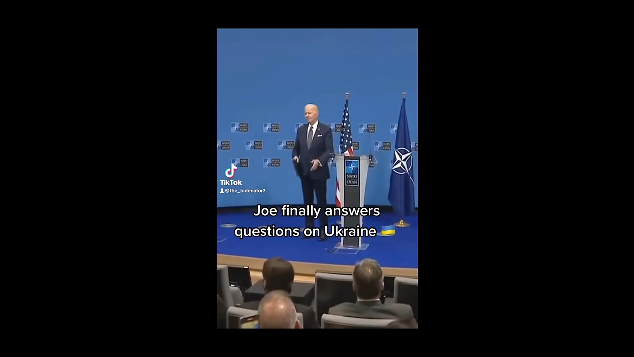 Joe finally answers questions on Ukraine 🇺🇦￼