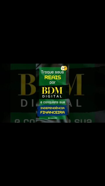 Conheça @BDMercantil!! Único ativo digital com lastro físico!!