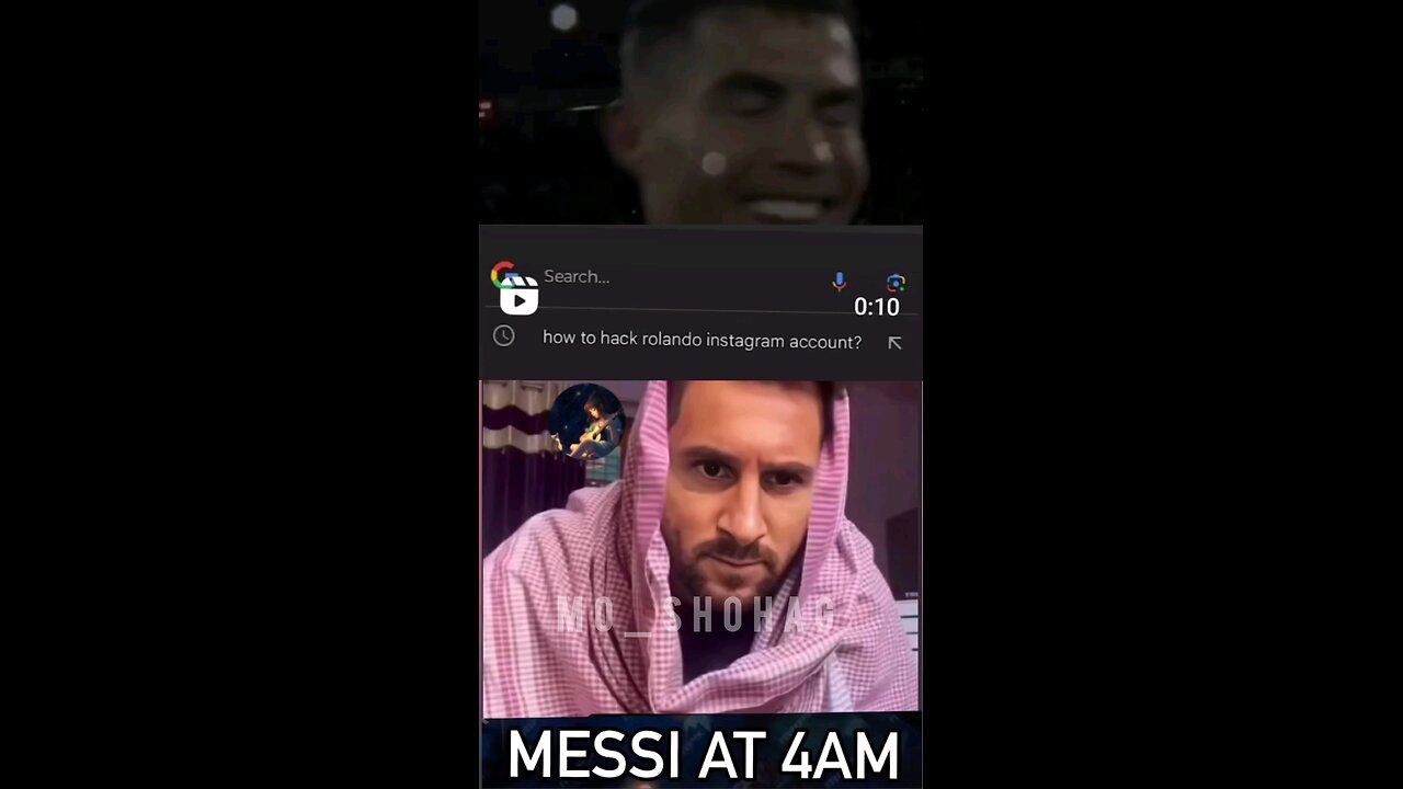 Messi VS Ronaldo Funny Video