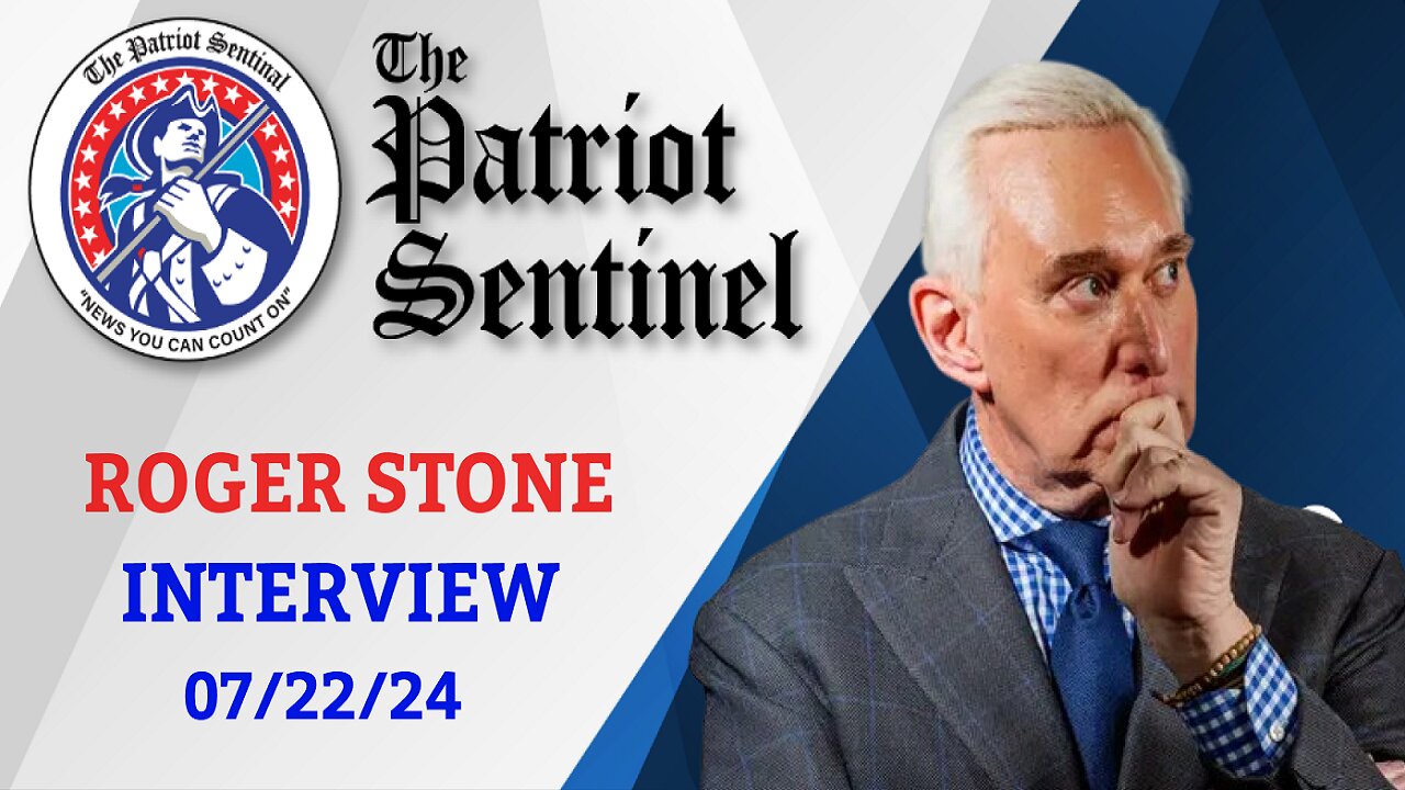 PS News Podcast - Roger Stone on Trump Assassination Attempt, Biden, Obama, + MORE