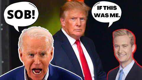 Joe Biden Calls Fox News' Peter Doocy "SOB"! If This Was TRUMP the WORLD would EXPLODE!