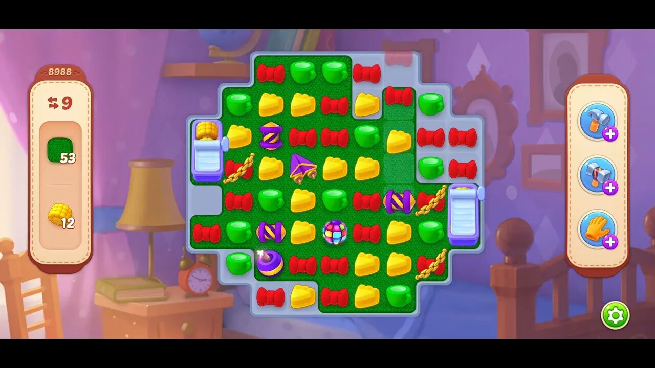 Playrix Homescapes Gameplay Walkthrough Level 8988