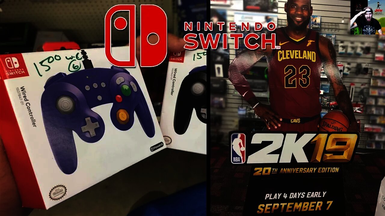 NBA 2K19 & PowerA GameCube Controllers coming to Nintendo Switch