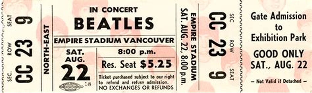 The Beatles in Vancouver August 22/1964