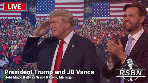 LIVE: President Trump and JD Vance Hold Major Rally in Grand Rapids, Michigan - 7/20/24