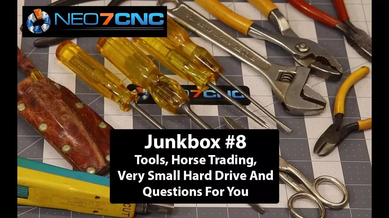 Junkbox #8 - Tools, Horse Trading, The Smallest Hard Drive and Questions for You