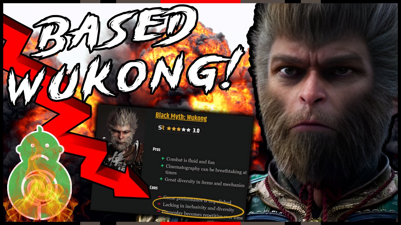 Black Myth: Wukong BREAKS WOKE Reviewers! ScreenRant ROASTED!