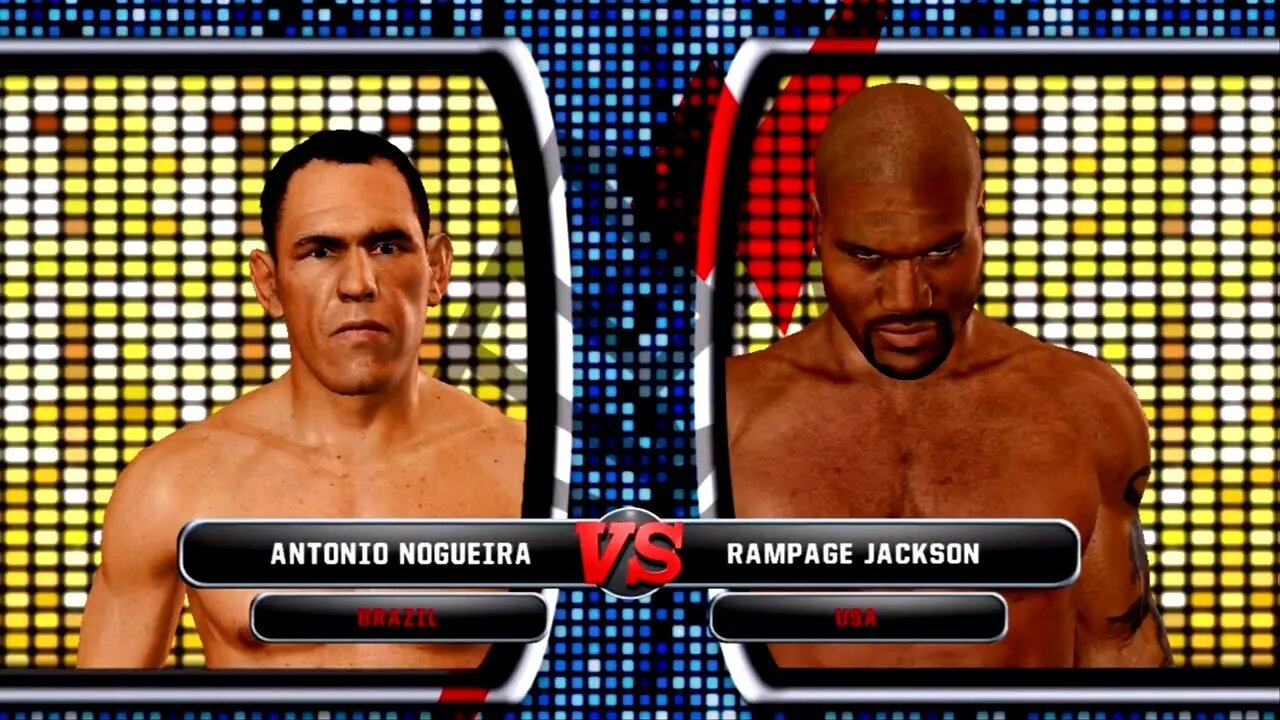 UFC Undisputed 3 Gameplay Rampage Jackson vs Antonio Nogueira (Pride)