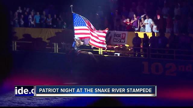 Local patriots honored at Snake River Stampede