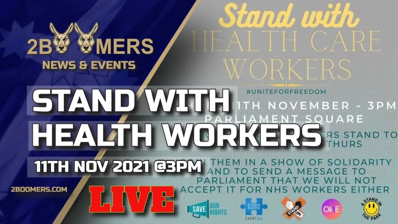 STAND WITH HEALTH CARE WORKERS LONDON - LIVE