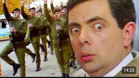 Bean army | MR.BEAN FUNNY video