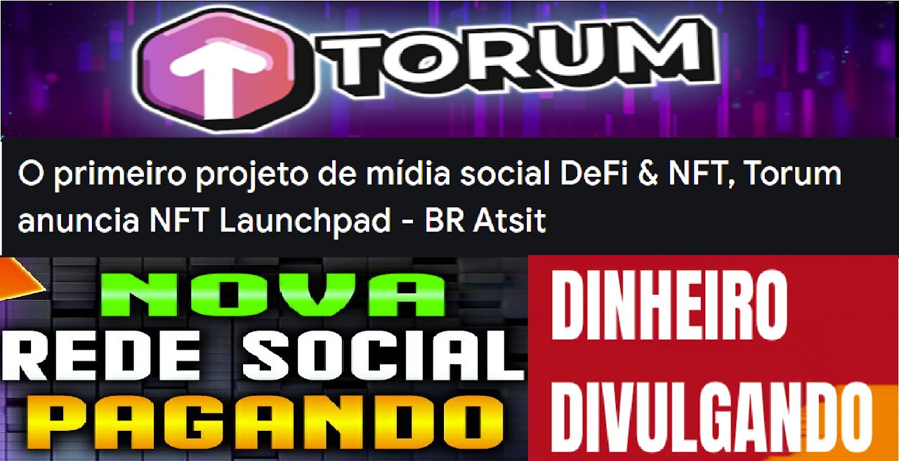 Turum Mídia Social MetaVerso】Ganhe Moeda XTM já listada | Ganhe dinheiro divulgando | Crypto