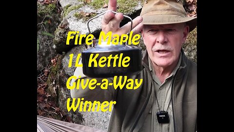 Fire Maple 1L Kettle GAW Winner