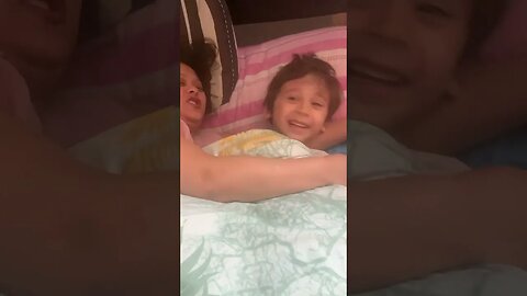 Sweet mommy is kissing her baby boy