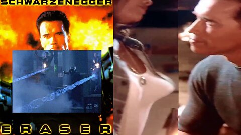 #review, eraser, 1996 , #Schwarzenegger, #action, #scifi,