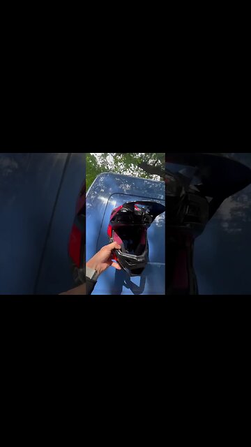 Fresh Helmet Friday! Fox Rampage Pro Carbon looking fly #loamwolf #mountainbike #mtb #foxracing