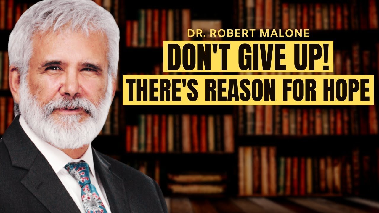 The Great Awakening Beats The Great Reset | DR.ROBERT MALONE 2022
