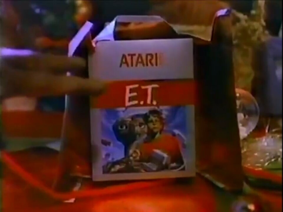 1982 E.T. Christmas Atari Commercial