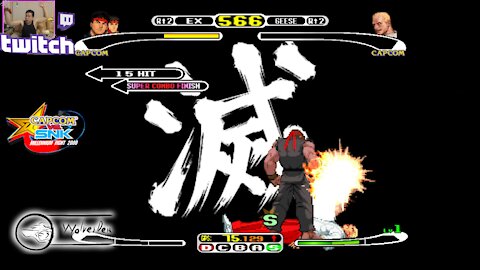 (DC) CAPCOM Vs SNK - Millennium Fight 2000 - playing for fun 28th round - Let's get Evil!